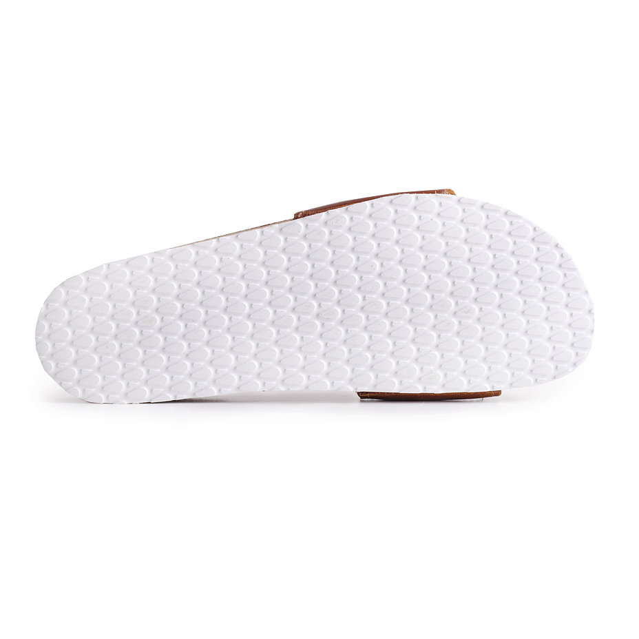 Women's Trepky Orthopaedic Cork Sliders Brown