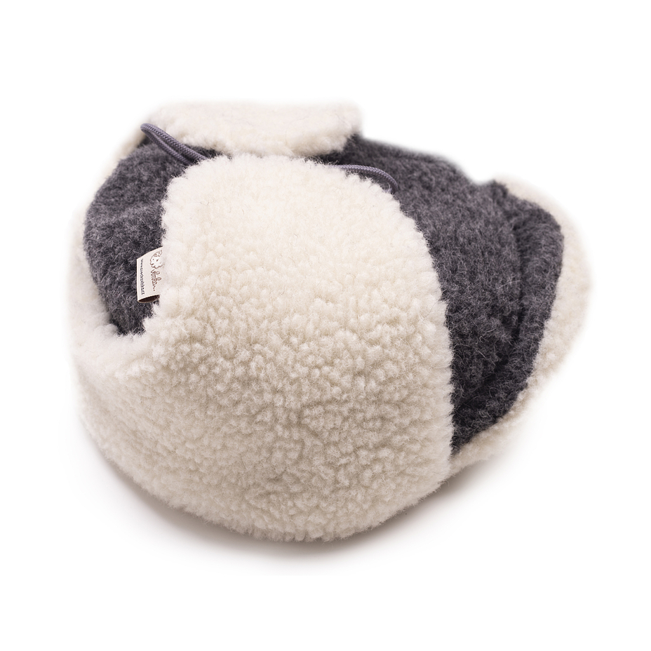 Wool Bomber Hat Grey