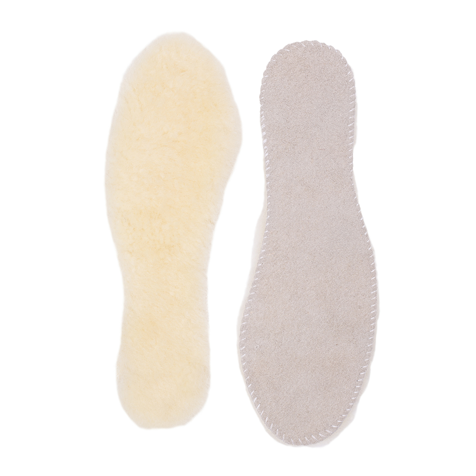 Leather Insoles with Sheep's Wool