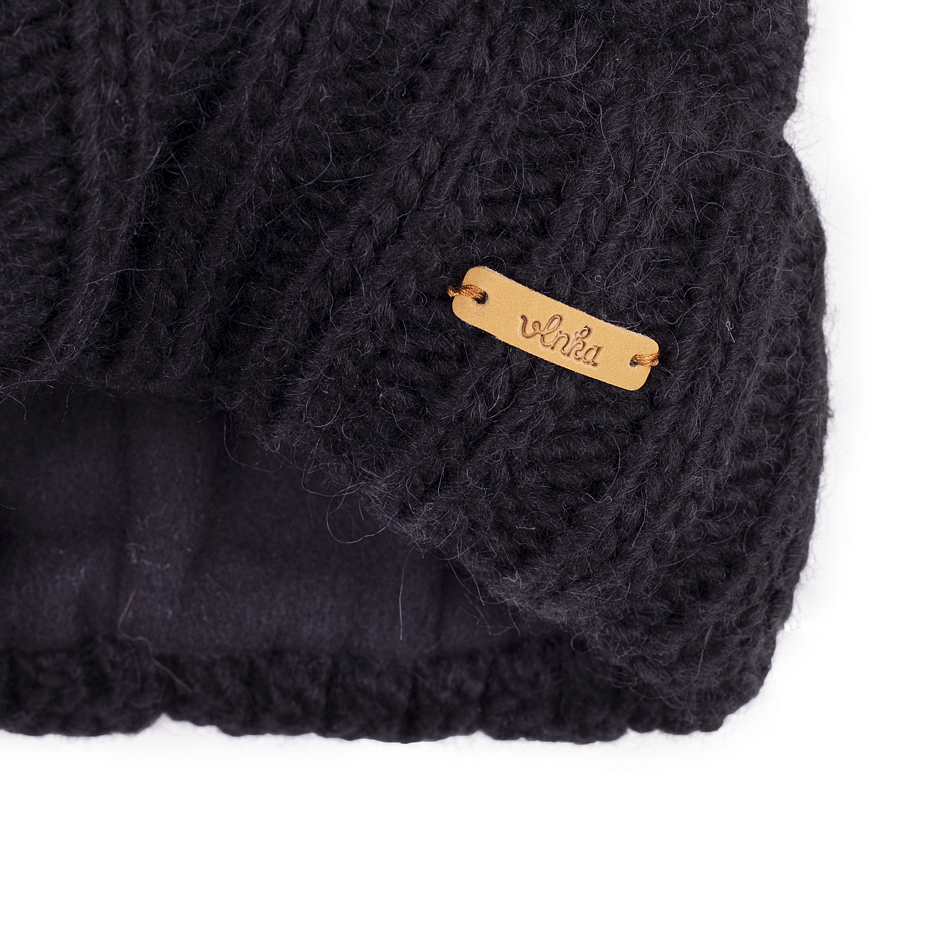 Vlnka Woolly Hat V03 Black