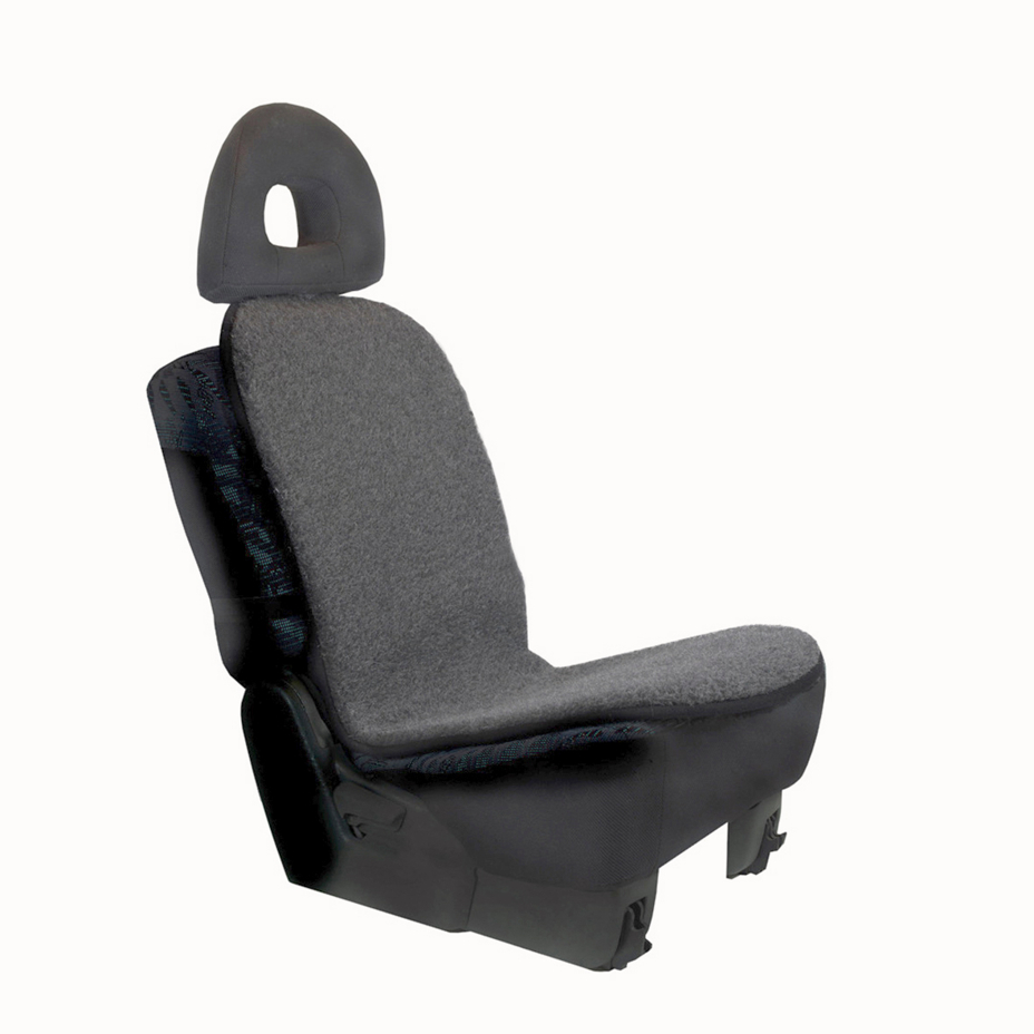 Wool Car Seat Cover Dark Grey