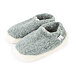Wool ankle slipper boots Green