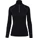 Women's Performance MERINO XTREME THERMOWAVE Top with zip Black