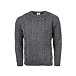 Vlnka Wool Sweater  S08 Dark Grey