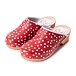 Women's Anatomic Clogs Red Polka Dot