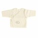 Newborn Wrap-Over Jacket White
