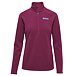 Women's THERMOWAVE Fleece Top with Zip Red