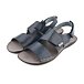 Men's leather sandals Vincent dark blue