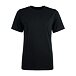Women's Merino wool short-sleeve T-shirt Woolee black