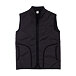 Waterproof Vest with Wool Lining Black