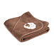 Hooded Baby Towel Brown