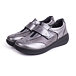 Women's Dagmar Leather Velcro Shoes Grey