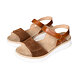 Women’s Veronika Leather Sandals Brown