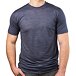 Men's Woolee T-shirt with combination of Merino wool and Tencel blue