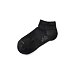 Cotton Barefoot Ankle Socks Black