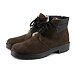 Men's Leather Winter Boots with Sheep Wool Rudolf Brown