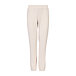 Women's elastic waistband sweatpants with Merino wool beige