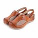 Women's leather sandals for bunions Livia Brown
