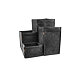 Felt Storage Basket Square Black