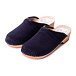 Women's Brushed Leather Anatomic Clogs Blue