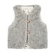 Kids’ Wool Vest with Lining Grey