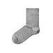 Loose Top Cotton Socks Light Grey
