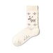 Merino Wool Socks Reindeer Natural