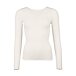 Women's Long Sleeve Modal T-Shirt with Cashmere Beige