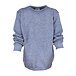 Men's Merino wool pullover sweater blue