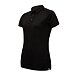 Women's T-shirt with collar Sensor Merino Active POLO Black