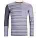 Men’s Ortovox 185 Rock'n'Wool Long Sleeve Merino Top Grey Blend