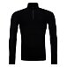 Men’s Ortovox 230 Competition Zip Neck Merino Top Black Raven
