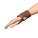 Wool Wrist Brace Brown