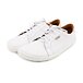 Barefoot leather sneakers Mira white