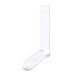 Cotton compression knee socks white