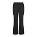 Women's cotton elastic waist sweatpants black