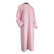 Women's Flannel Nightgown Flower Pink