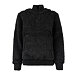 Men's Kangaroo Pocket Wool Top Dark Grey