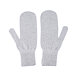 Vlnka Woolen Mittens P01 Light Grey