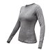 Women’s Sensor Merino Bold Performance Top Cool Grey