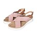 Women’s Darina Leather Sandals Pink