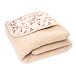 Lined Double-Layer Wool Blanket Beige