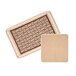 Cotton Bathroom Mat Set Brown