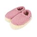 Wool low TV slippers Merino pink