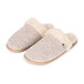 Slippers with Wool Lining Cappuccino