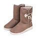 Women's Winter Boots with Wool Lining Light Brown