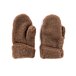 Wool Mittens Brown