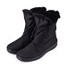 Women's Zippered Snow Boots Black