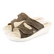 Women's gel insole slippers for bunions Milada Brown