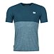 Men’s Ortovox 150 Cool Logo T-shirt Petrol Blue